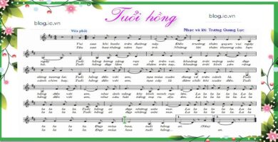 Lời Bài Hát 'Tuổi Hồng'