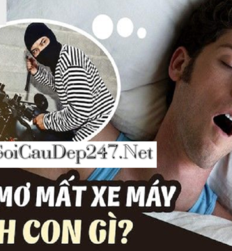 Mơ Thấy Mất Xe Máy Đánh Con Gì?