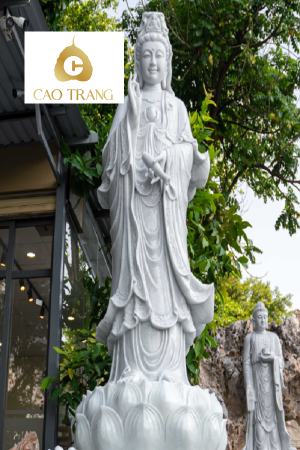 Tượng Quan Âm Bằng Đá Đà Nẵng