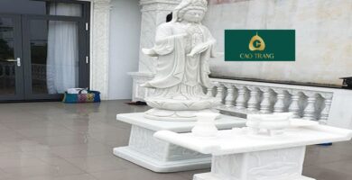 Tượng Phật Quan Âm Bằng Đá