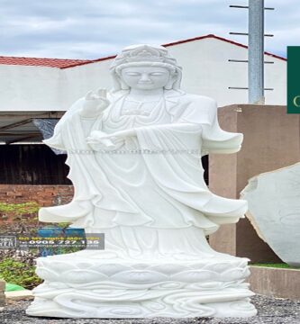 Tượng Quan Âm Bằng Đá