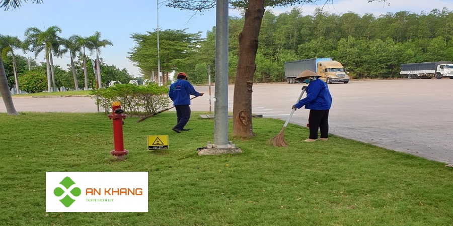 Chăm Sóc Cây Xanh KCN Tại Bình Dương