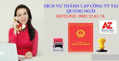 Dịch Vụ Thành Lập Doanh Nghiệp Quảng Ngãi