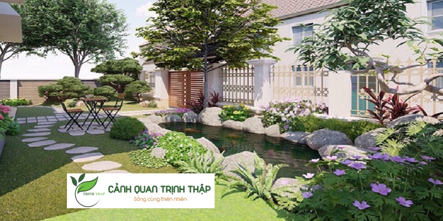 Thi Công Tiểu Cảnh Sân Vườn Tại Hà Nội