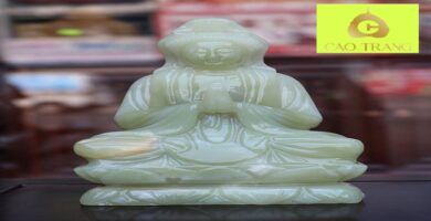 Tượng Quan Âm Bằng Đá Non Nước