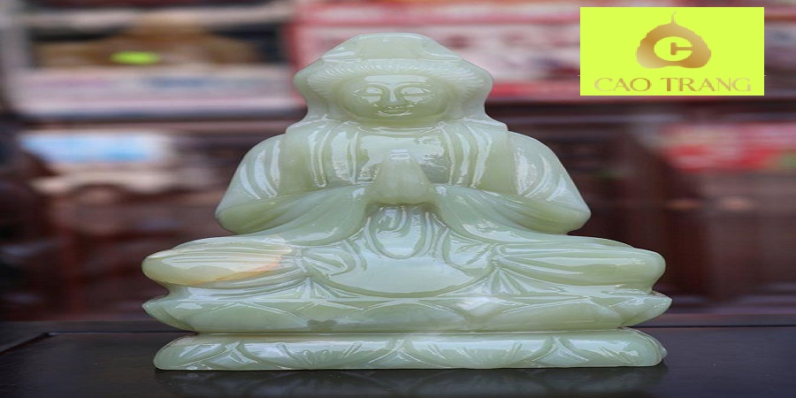 Tượng Quan Âm Bằng Đá Non Nước
